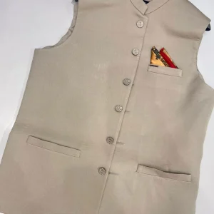 W-1436 Mens Gold Waist Coat
