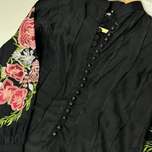 HK232 Paladin – Black Linen Readymade Suit