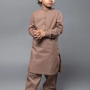 Readymade Brown Kurta Shalwar