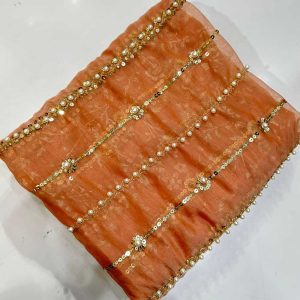 SRB901 Badal – Peach Masuri Wedding Duppatta