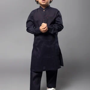 Readymade Blue Kurta Pajama