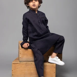 Readymade Blue Kurta Pajama